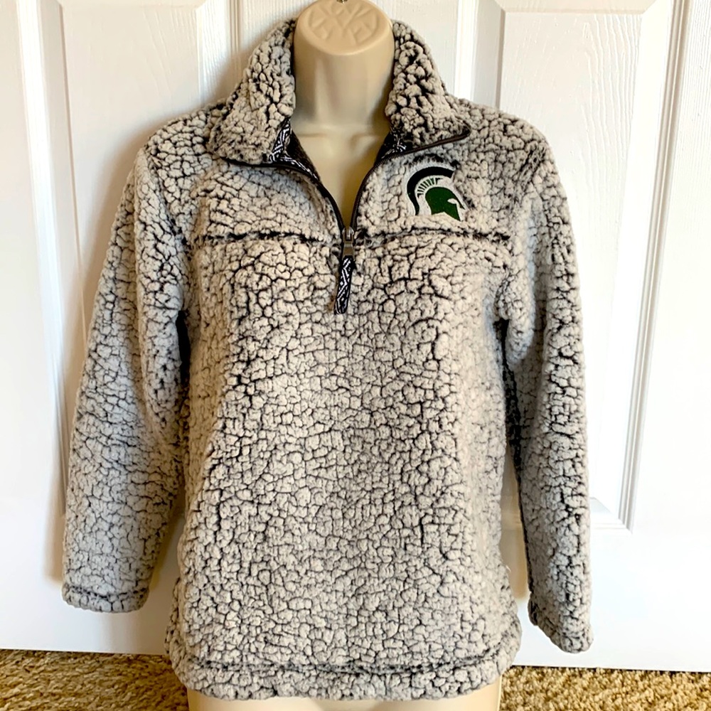 Youth large Michigan State Boxercraft Sherpa